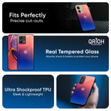 Dual Magical Tone Glass Case for Motorola G84 5G