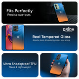 Sunset Of Ocean Glass Case for Motorola G84 5G