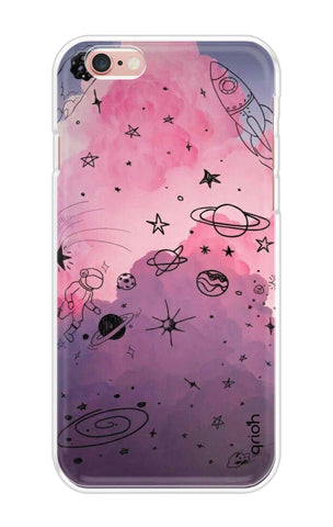 Space Doodles Art iPhone 6 Back Cover