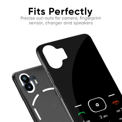 Classic Keypad Pattern Glass Case for Nothing Phone 2