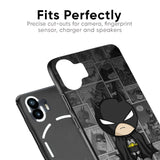 Cartoon Art Glass Case for Nothing Phone 2