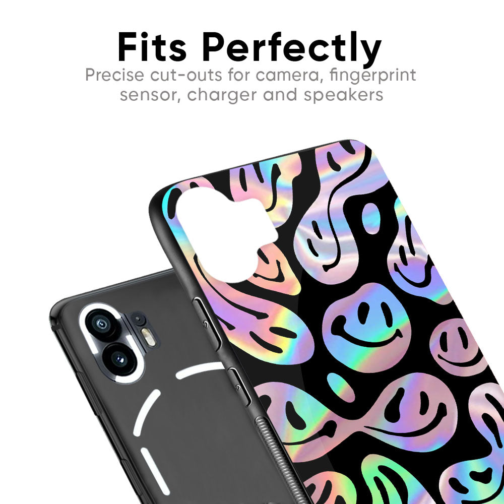 Acid Smile Glass Case for Nothing Phone 2