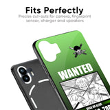 Zoro Wanted Glass Case for Nothing Phone 2