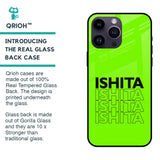Neon Color Custom Glass Case