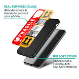 Handle With Care Glass Case for Samsung Galaxy M12