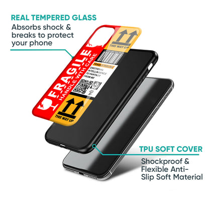 Handle With Care Glass Case for Mi 11X Pro