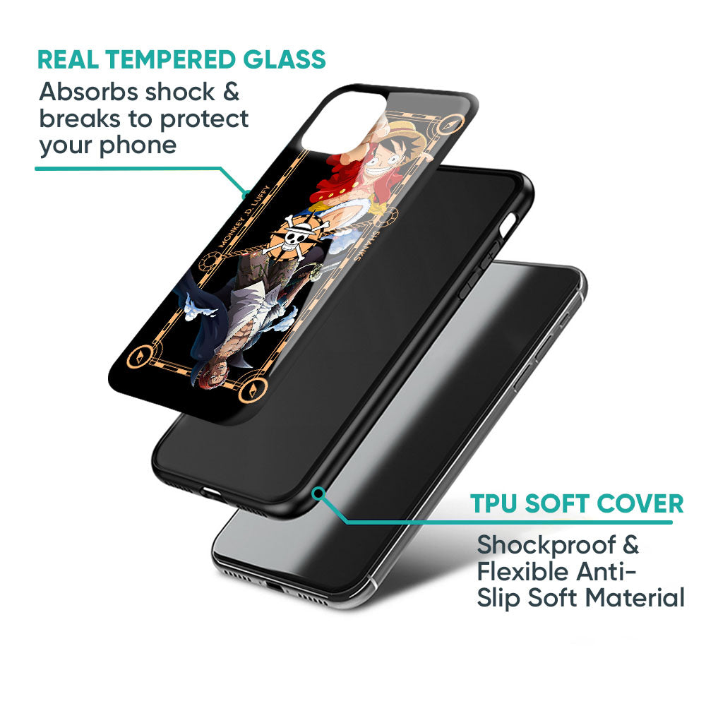 Shanks & Luffy Glass Case for Realme Narzo 50