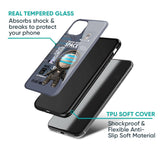 Space Travel Glass Case for Samsung Galaxy M53 5G