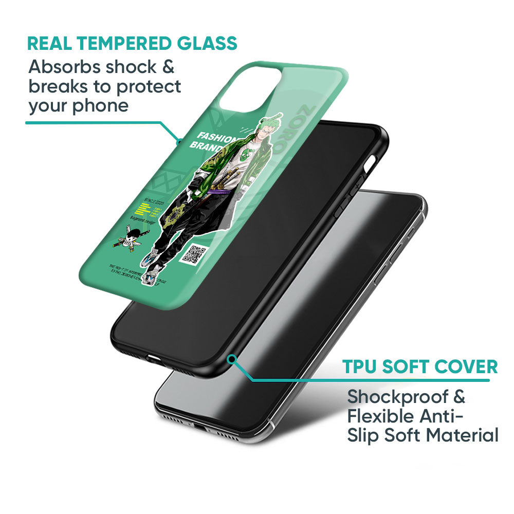 Zoro Bape Glass Case for iPhone XS Max