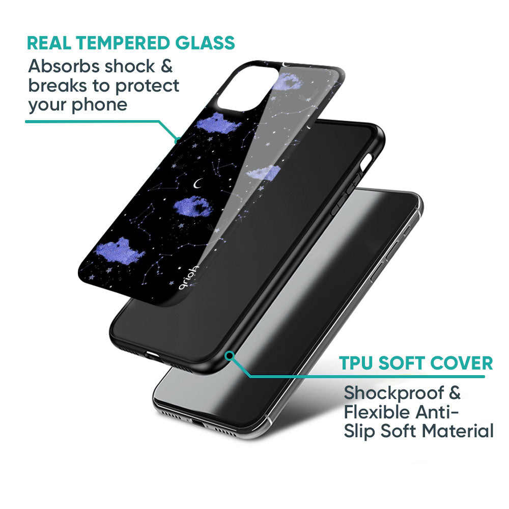 Constellations Glass Case for iPhone XS Max