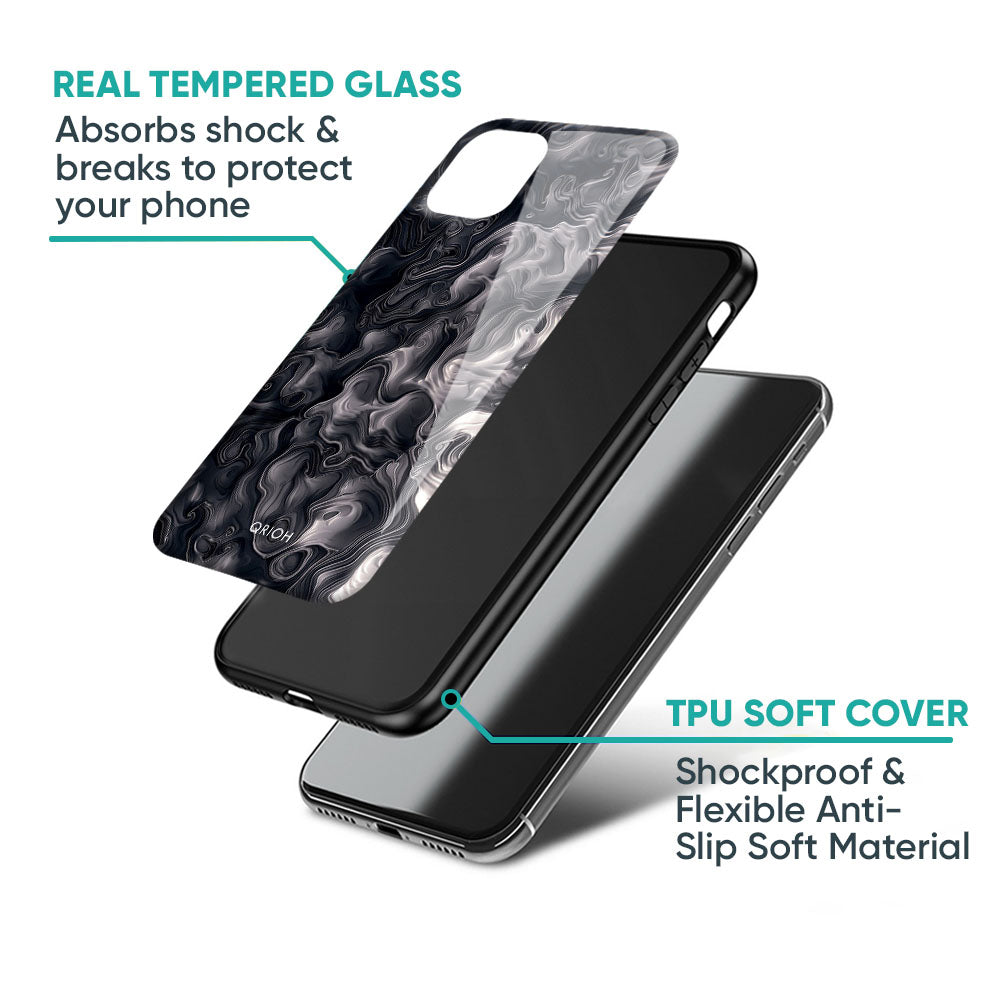 Cryptic Smoke Glass Case for iPhone XS Max
