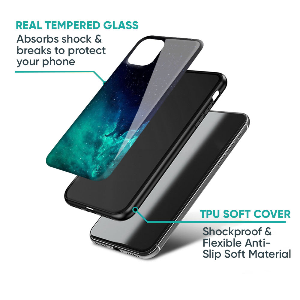 Winter Sky Zone Glass Case For iPhone XS Max
