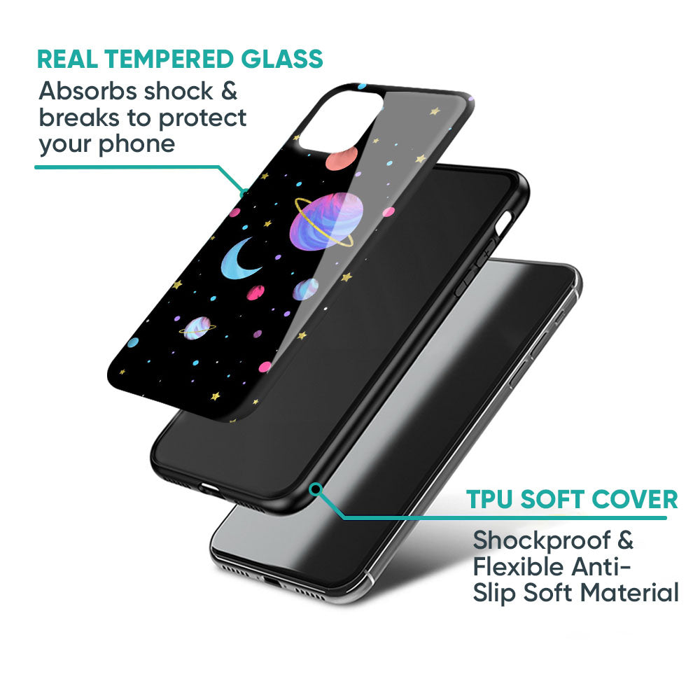 Planet Play Glass Case For iPhone XS Max