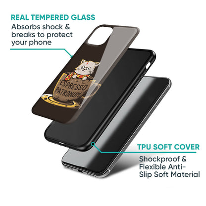 Tea With Kitty Glass Case For iPhone XS Max