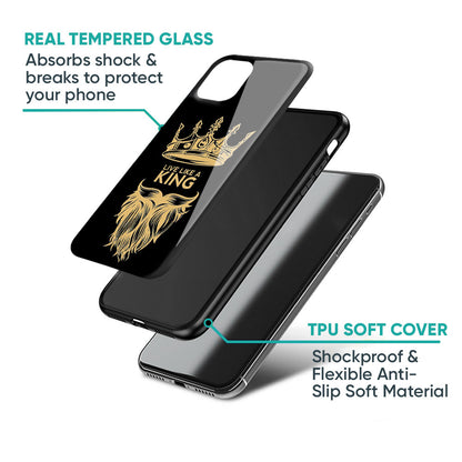 King Life Glass Case For iPhone XS Max