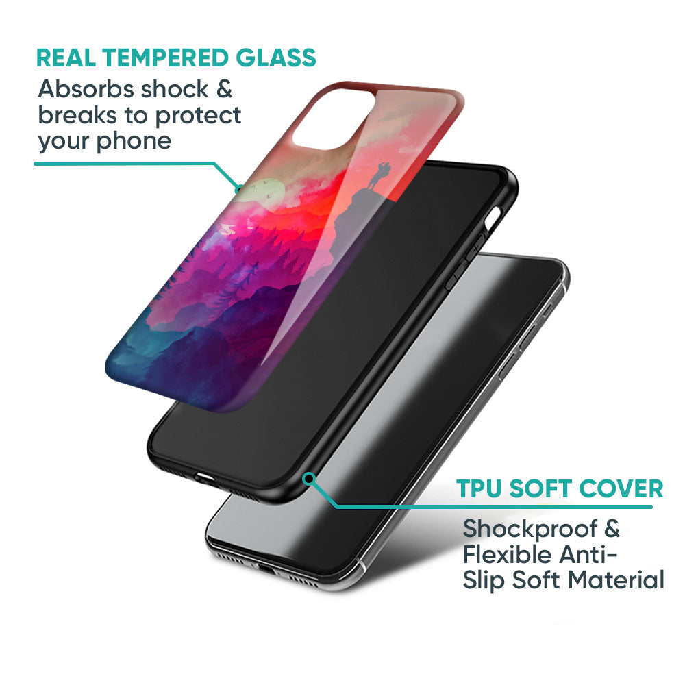 Dream So High Glass Case For iPhone XS Max