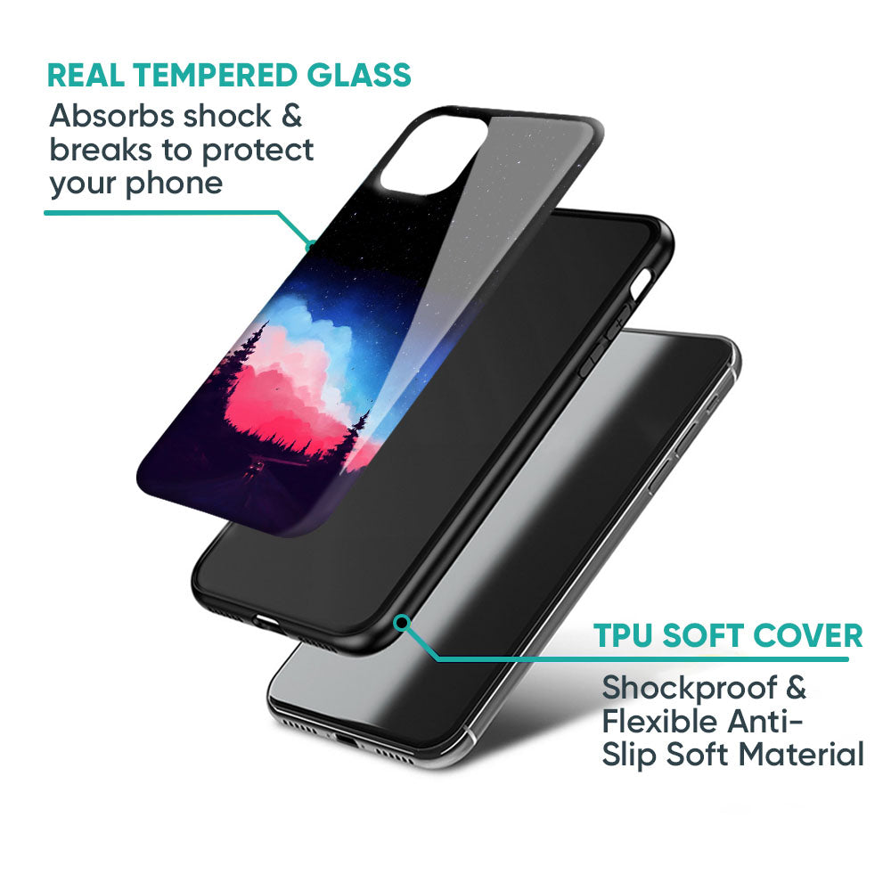 Drive In Dark Glass Case For Vivo X50 Pro