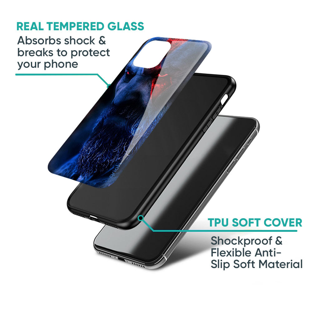 God Of War Glass Case For iPhone XS Max