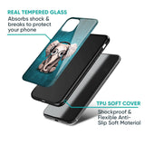Adorable Baby Elephant Glass Case For Vivo X70 Pro Plus