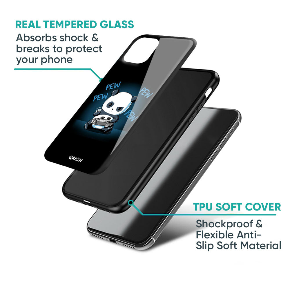 Pew Pew Glass Case for iPhone XS Max