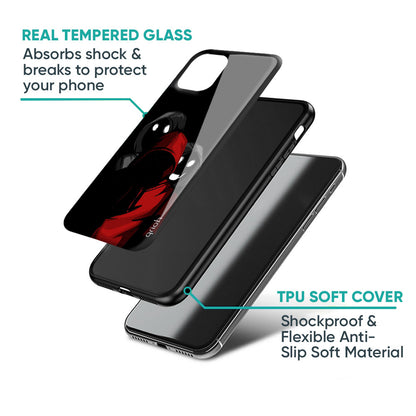 Shadow Character Glass Case for iPhone XS Max