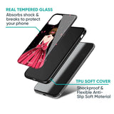 Fashion Princess Glass Case for Redmi Note 10 Pro