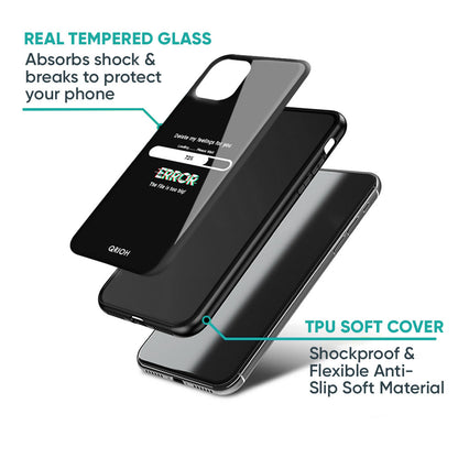 Error Glass Case for iPhone XS Max