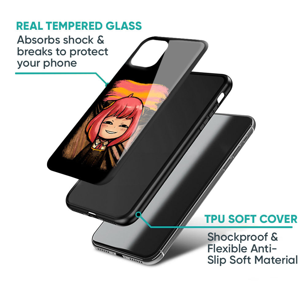 Spy X Family Glass Case for Oppo A96