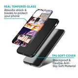 Anime Eyes Glass Case for Samsung Galaxy F42 5G