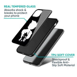 Monochrome Goku Glass Case for Vivo X50