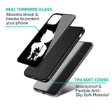Monochrome Goku Glass Case for iPhone 8