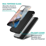 Marble Ink Abstract Glass Case for iPhone 7 Plus