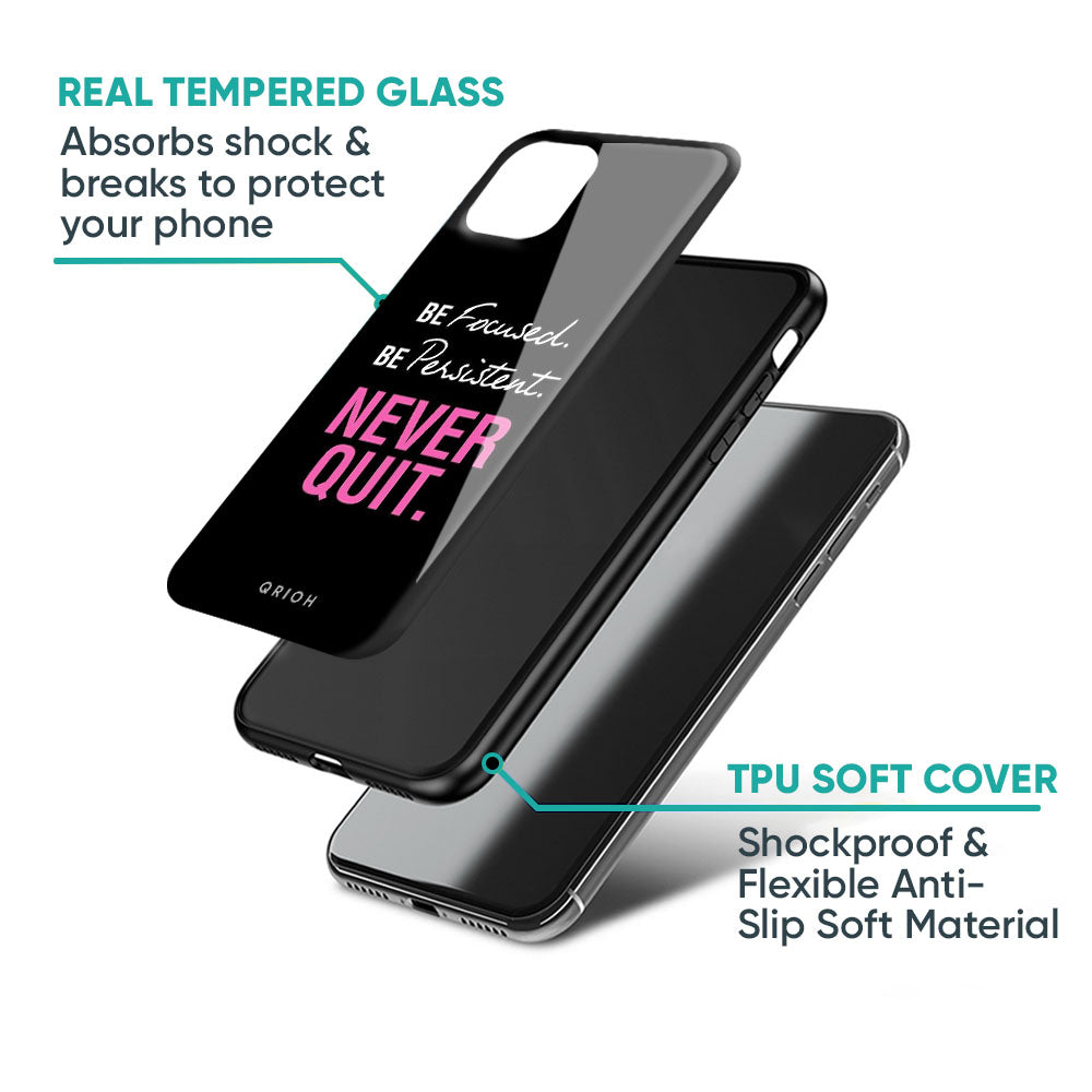 Be Focused Glass Case for iPhone XS Max