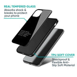 Black Soul Glass Case for iPhone XR