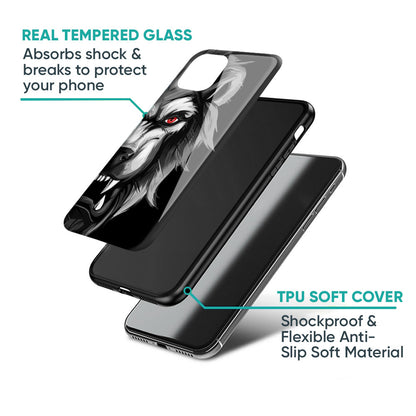 Wild Lion Glass Case for iPhone XS Max