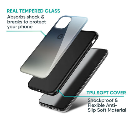 Tricolor Ombre Glass Case for Google Pixel 8 Pro