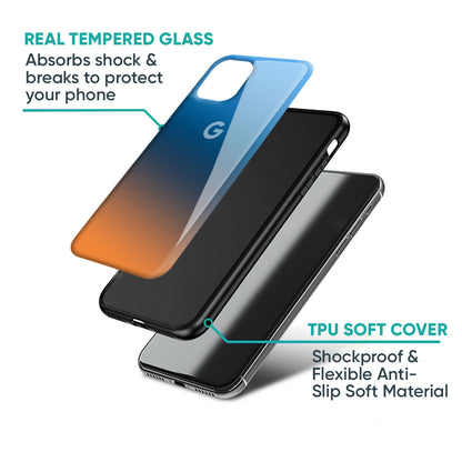 Sunset Of Ocean Glass Case for Google Pixel 8 Pro