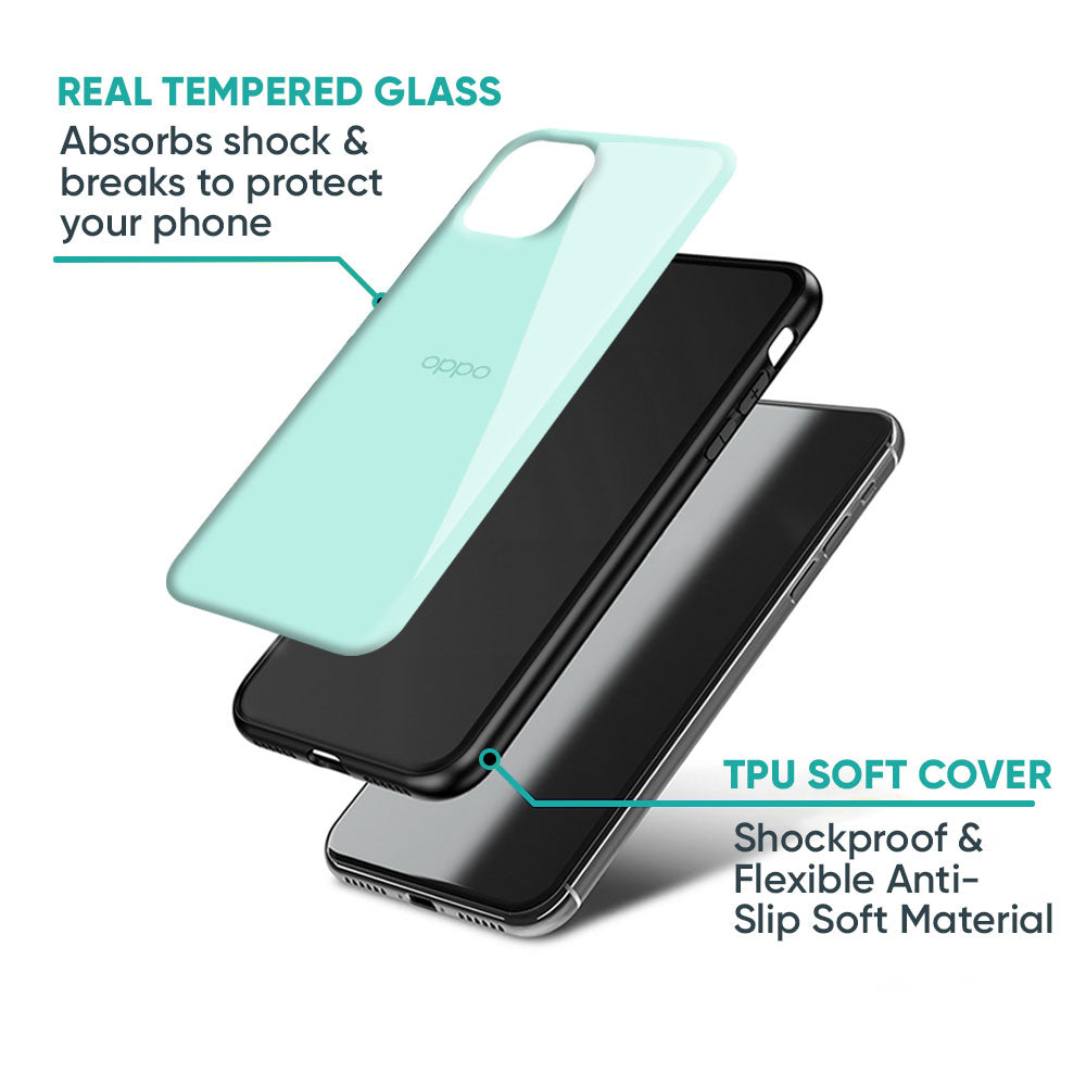 Teal Glass Case for Oppo Reno10 Pro 5G