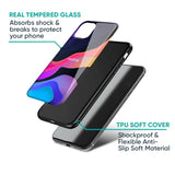 Colorful Fluid Glass Case for Realme C21Y