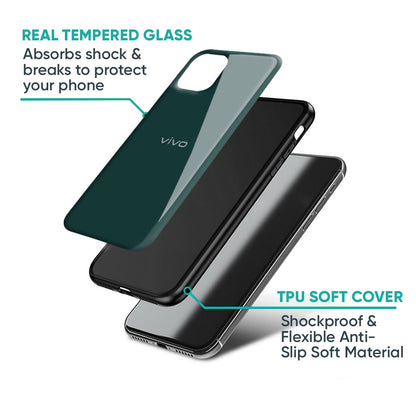 Olive Glass Case for Vivo X60