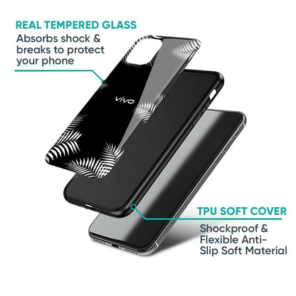 Zealand Fern Design Glass Case For Vivo X50 Pro