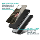 Blind Fold Glass Case for Poco M4 5G