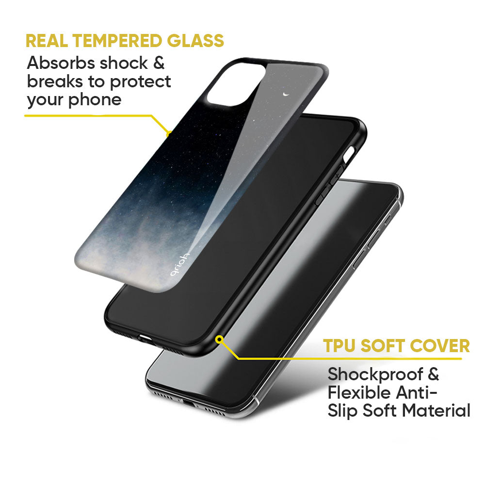 Black Aura Glass Case for Nothing Phone 2
