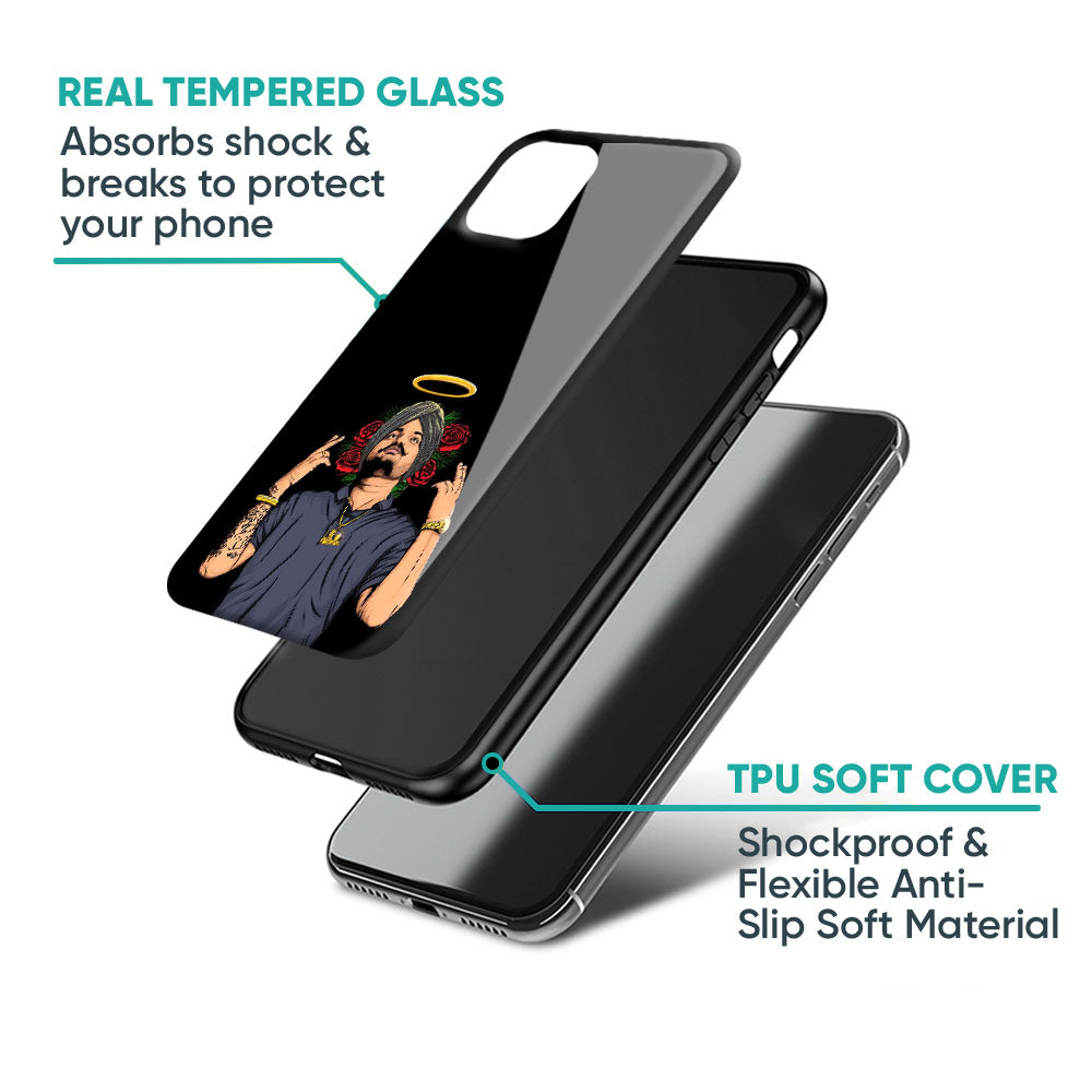 Punjabi Singer Poster Glass Case for Realme GT Neo 3