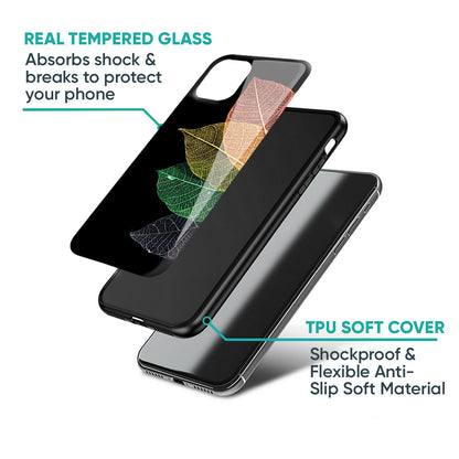 Colorful Leaves Glass Case for Samsung Galaxy Note 10