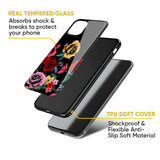 Floral Decorative Glass Case For Nothing Phone 2