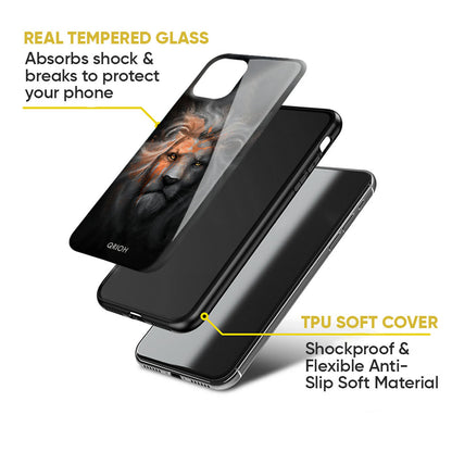 Devil Lion Glass Case for Nothing Phone 2