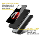 Anime Red Moon Glass Case for Nothing Phone 2