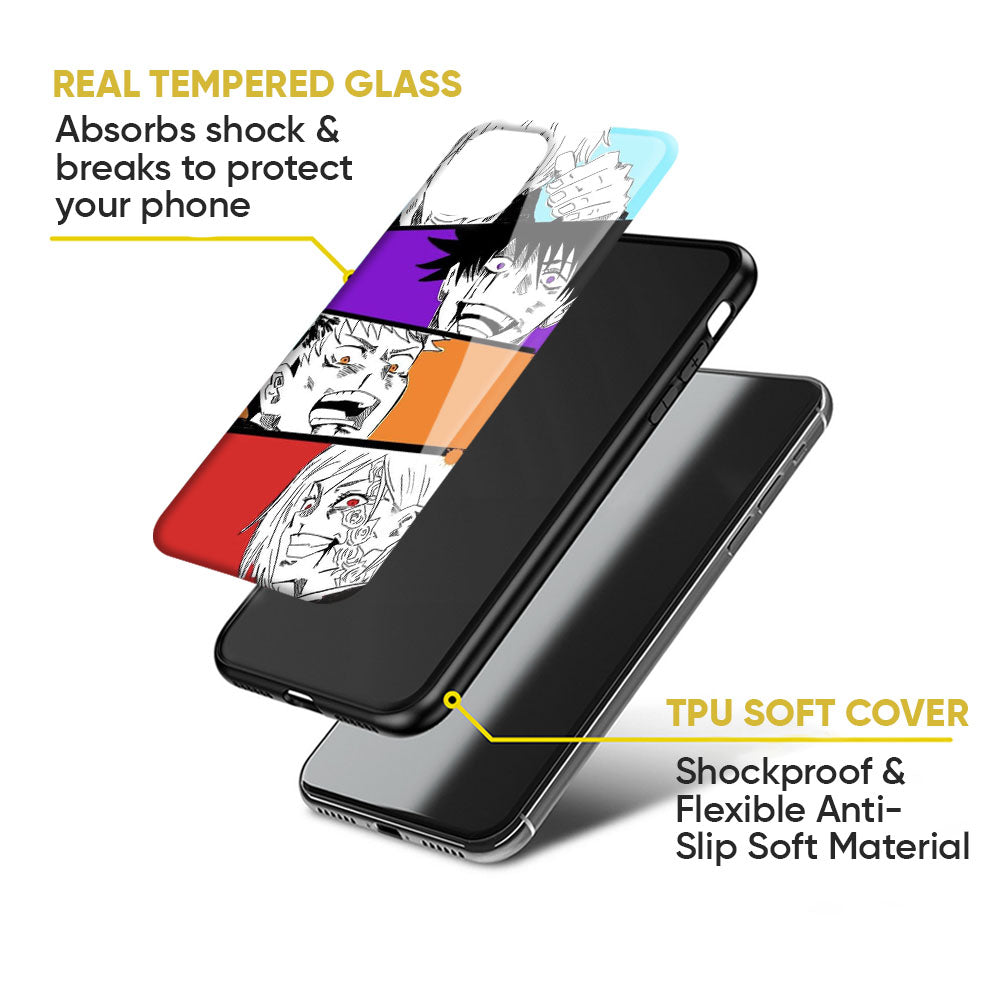 Anime Sketch Glass Case for Nothing Phone 2