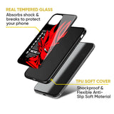Red Vegeta Glass Case for Nothing Phone 2